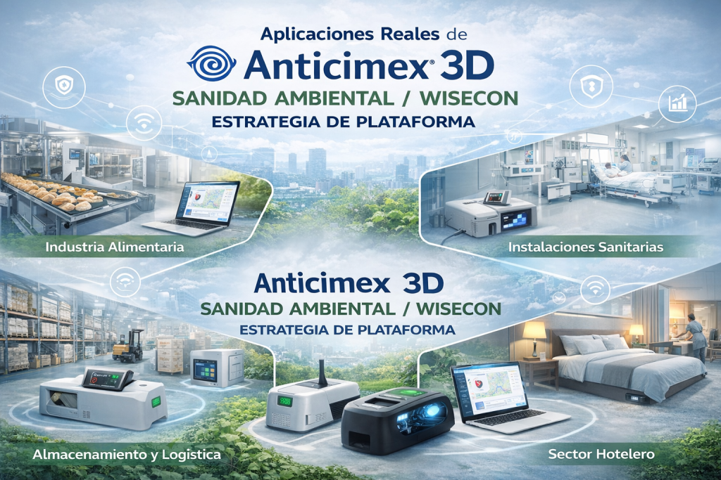 Real-World Applications of Anticimex 3D Sanidad Ambiental / WiseCon Estrategia de Plataforma