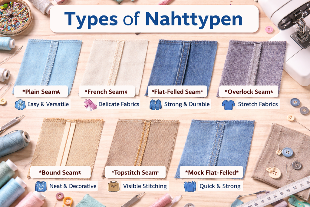 Types of Nahttypen