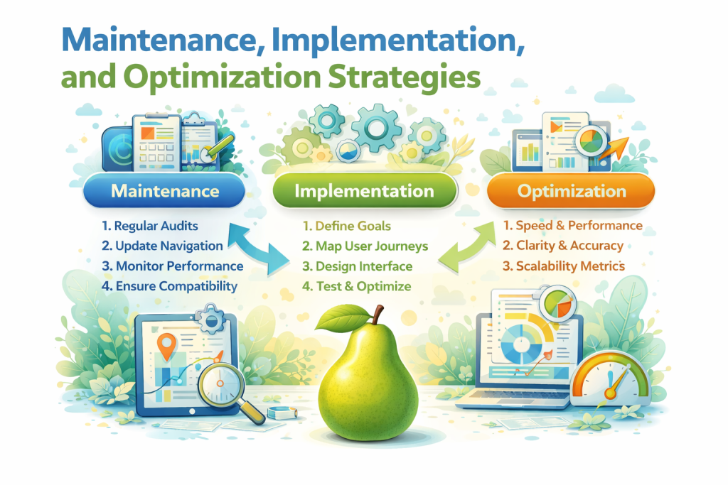 Maintenance, Implementation, and Optimization Strategies