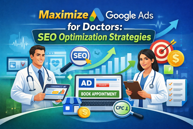 Maximize Google Ads for Doctors: SEO Optimization Strategies to Increase Patient Leads & Lower CPC maximize google ads for doctors seo optimization strategies