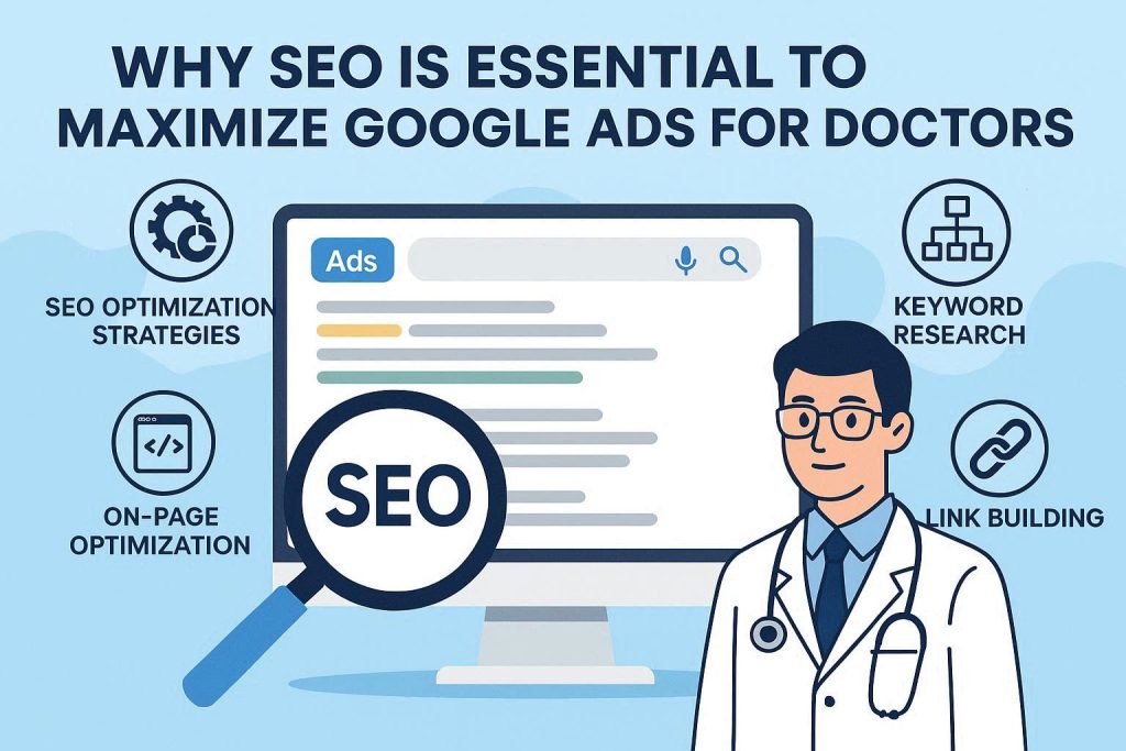 Why SEO is essential to maximize Google Ads for doctors SEO optimization strategies
